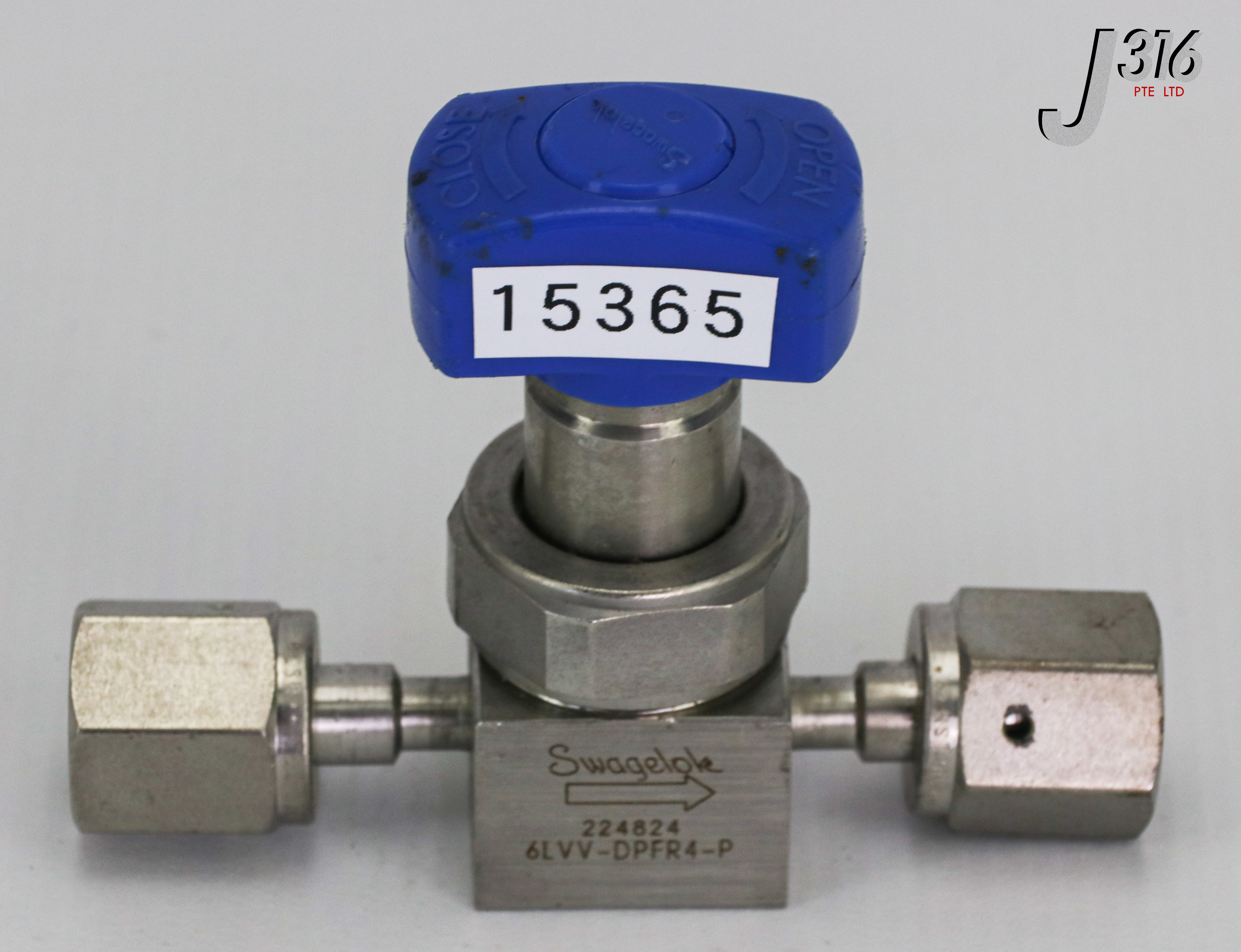 とと 15365 SWAGELOK DIAPHRAGM SEALED VALVE, 1/4